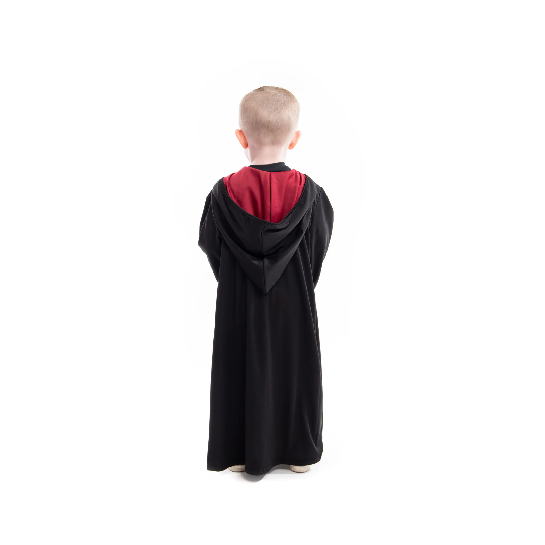 Red Hooded Wizard Robe