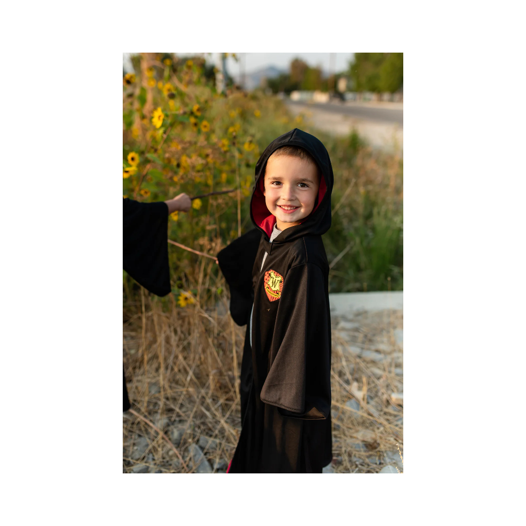 Red Hooded Wizard Robe