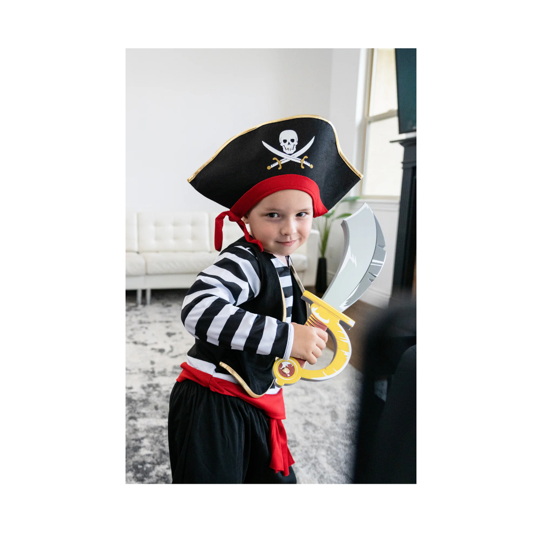 Deluxe Pirate Hat & Eye Patch