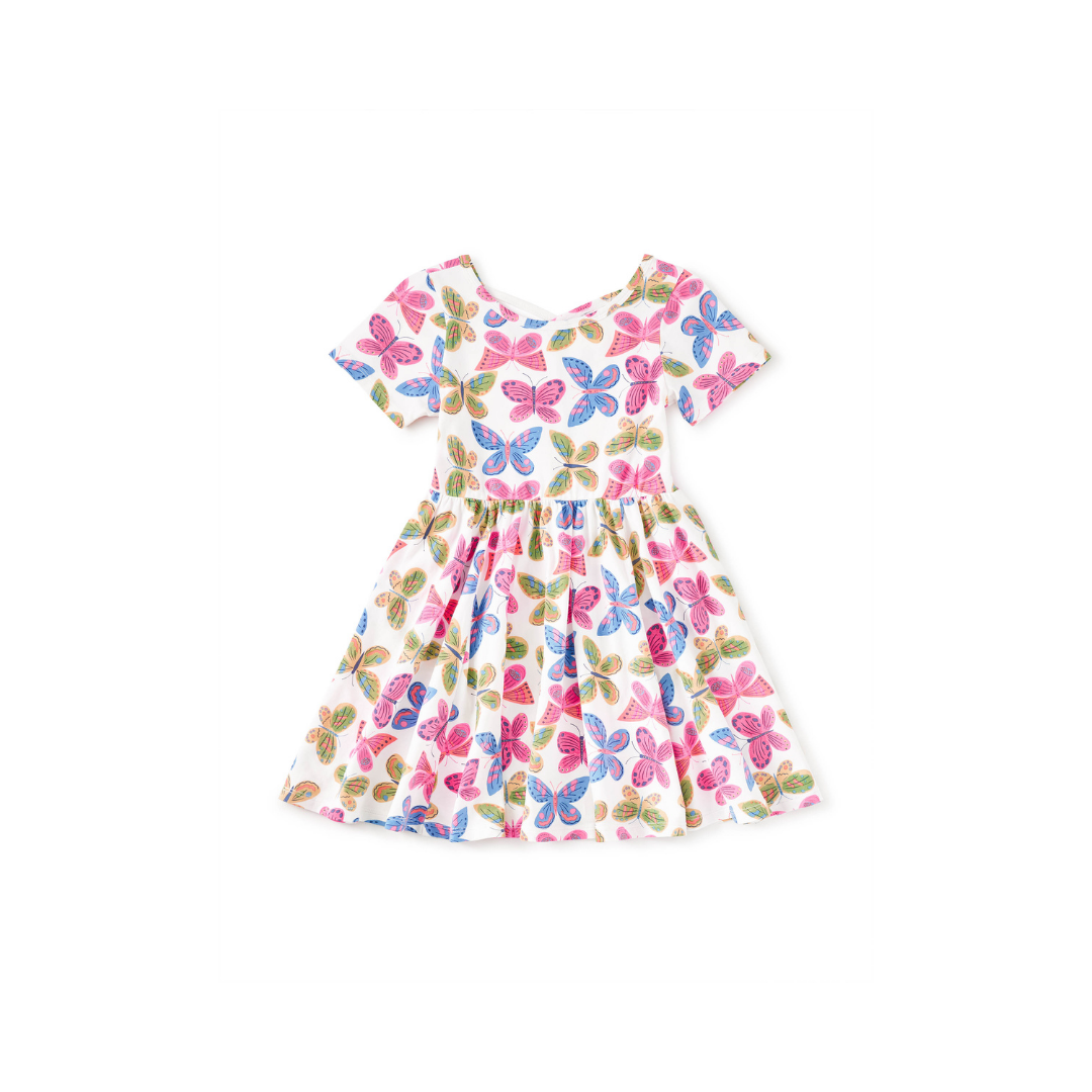 Flutter Fiesta Short Sleeve Ballet Dress