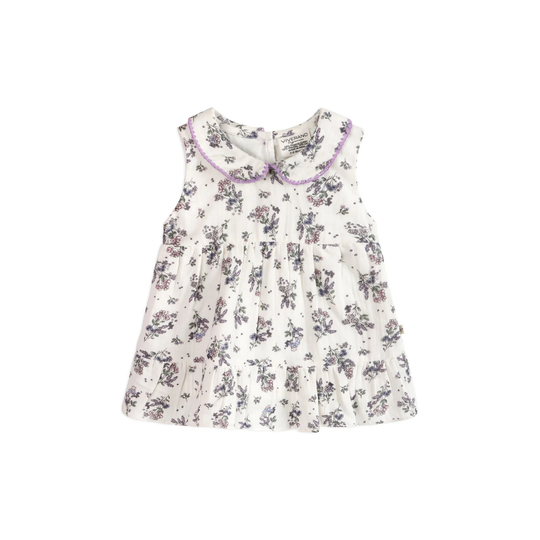 Hatti Lilac Floral Dress & Bloomer