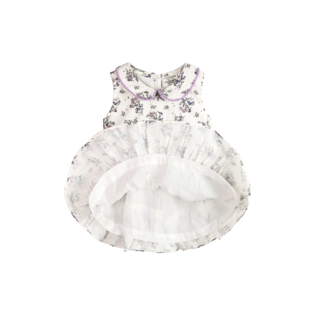 Hatti Lilac Floral Dress & Bloomer