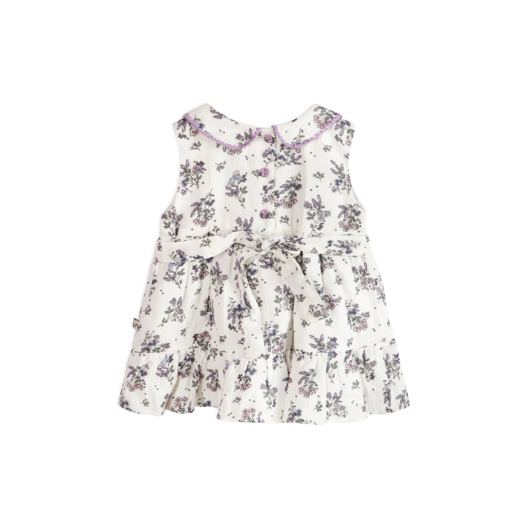 Hatti Lilac Floral Dress & Bloomer