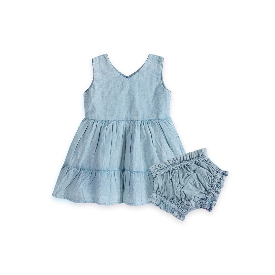 River Soft Denim Wash Dress