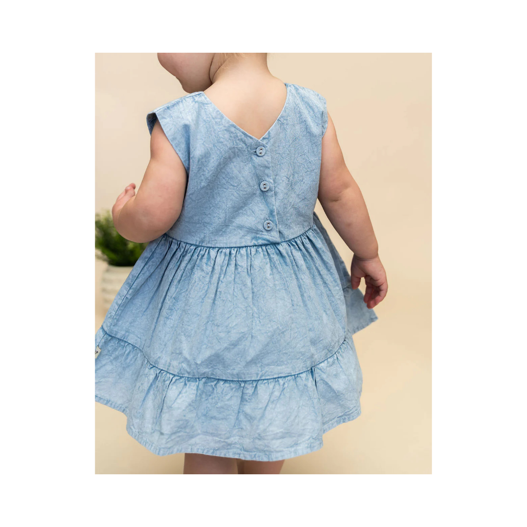 River Soft Denim Wash Dress