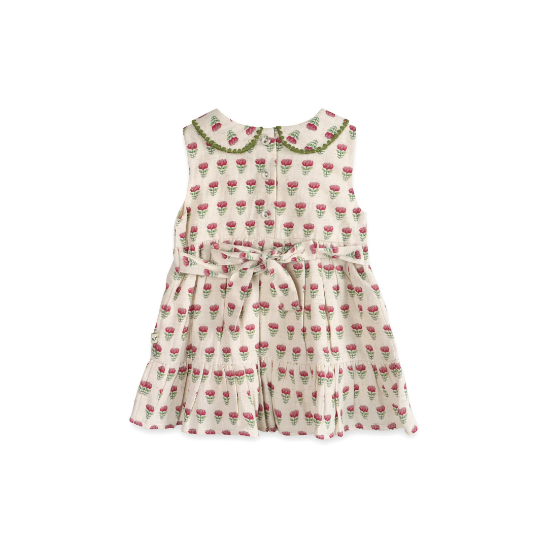 Mia Block Print Dress & Bloomer
