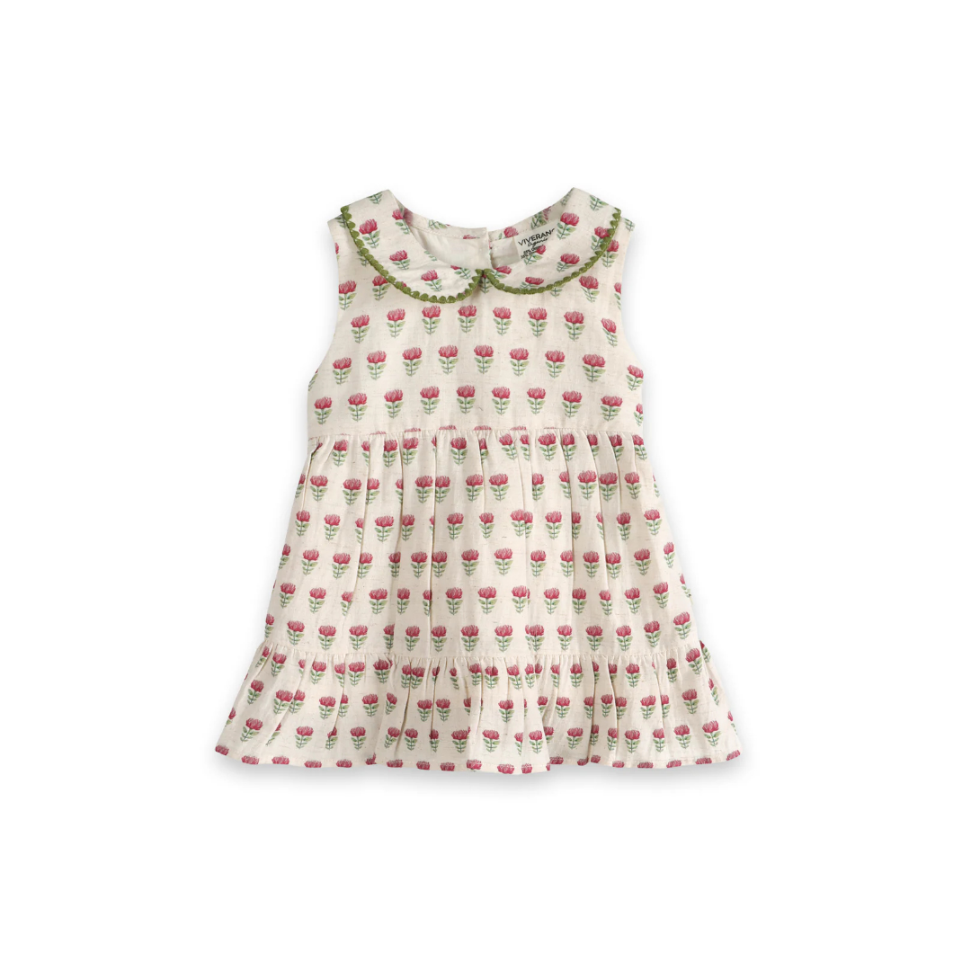 Mia Block Print Dress & Bloomer