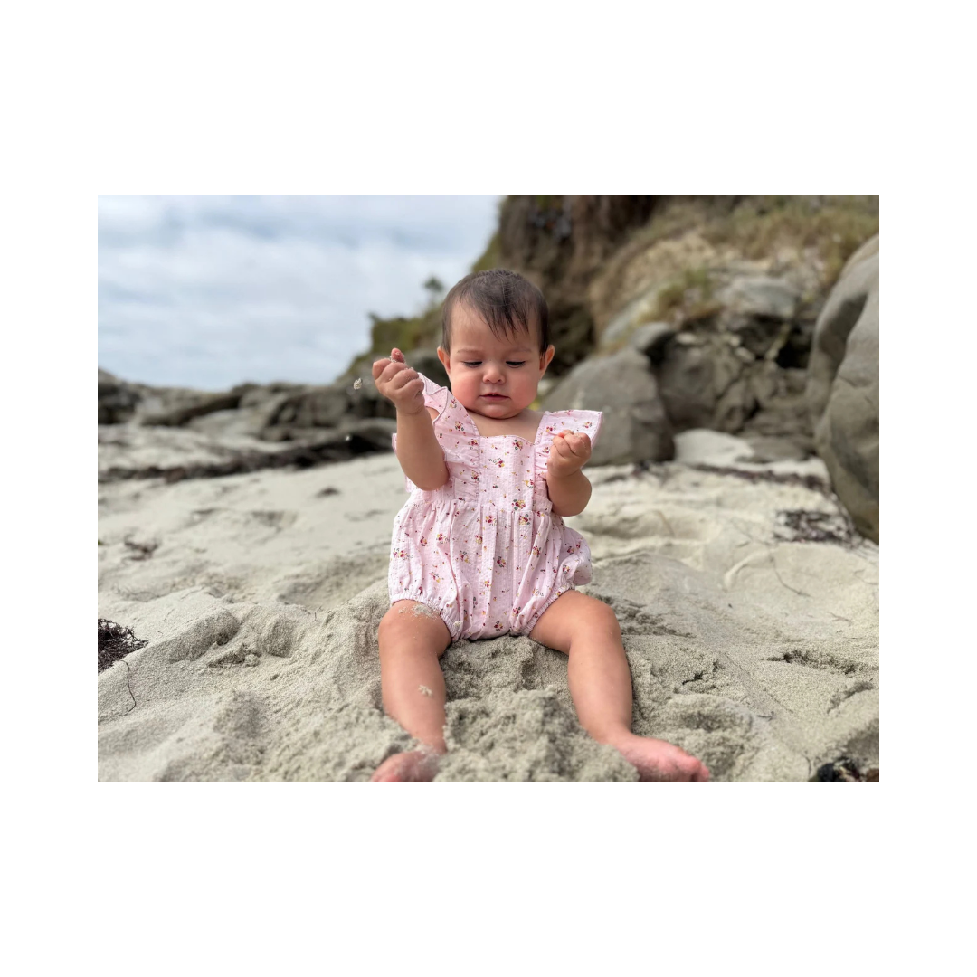 Pink Floral Chloe Bubble