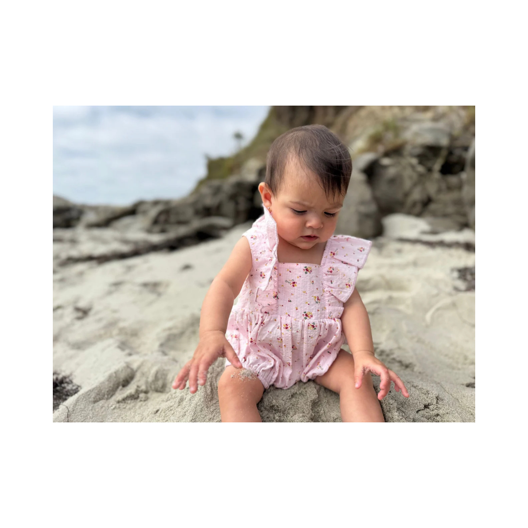 Pink Floral Chloe Bubble