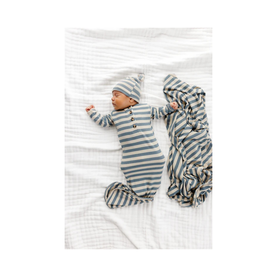 Lincoln Ribbed Knotted Gown