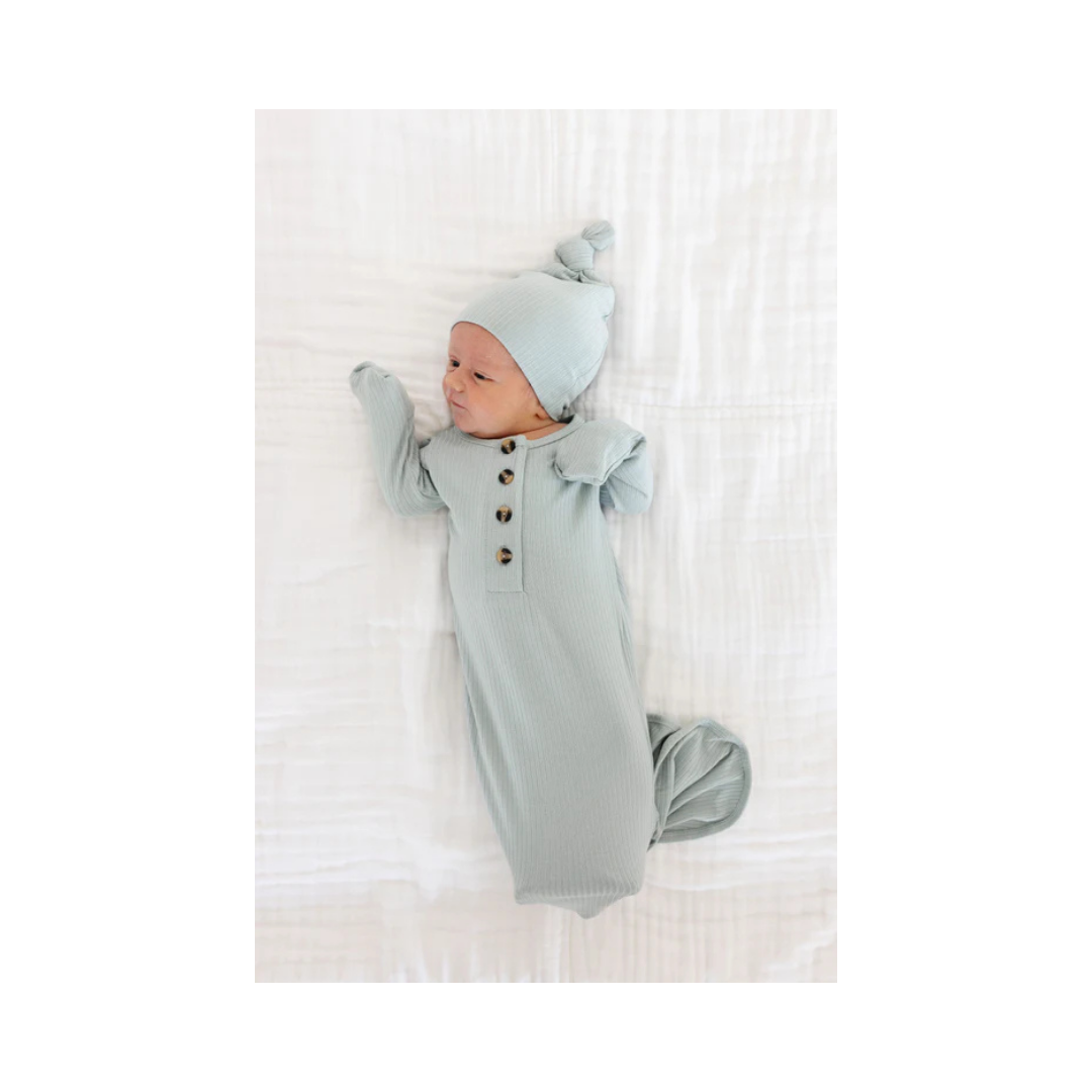 Bailey Ribbed Knotted Gown