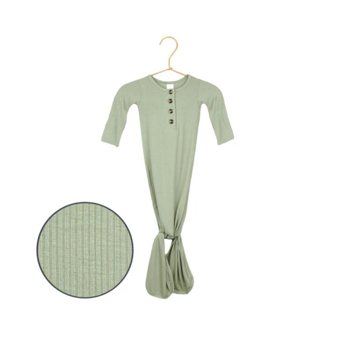 Ellis Ribbed Knotted Gown