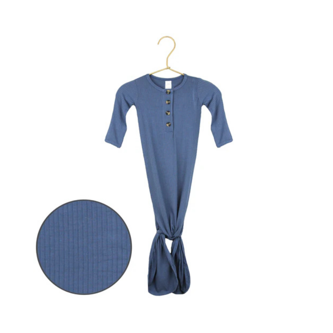 Harrison Ribbed Knotted Gown