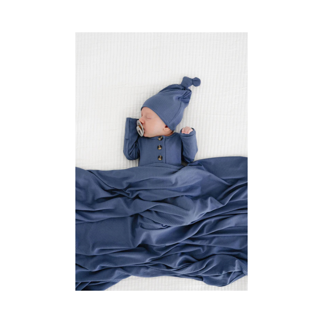 Harrison Ribbed Knotted Gown