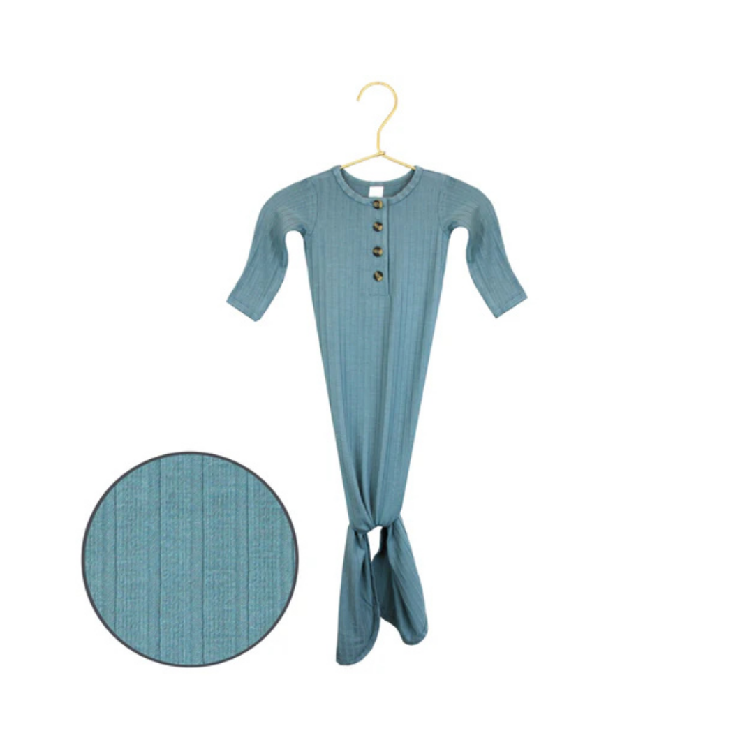 Duke Ribbed Knotted Gown