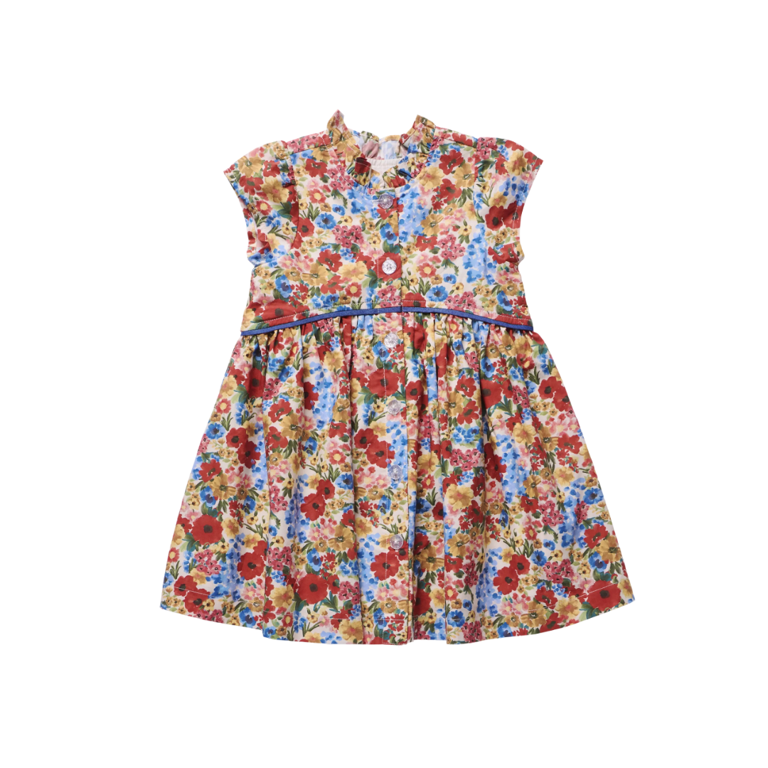 Fatima Watercolor Meadow Dress
