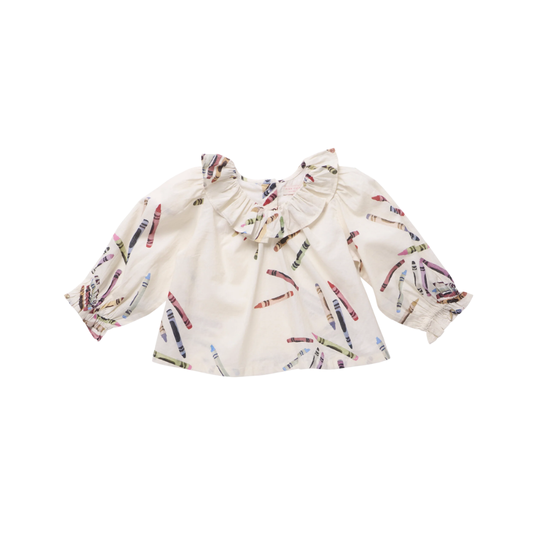Amara Top Tossed Crayon