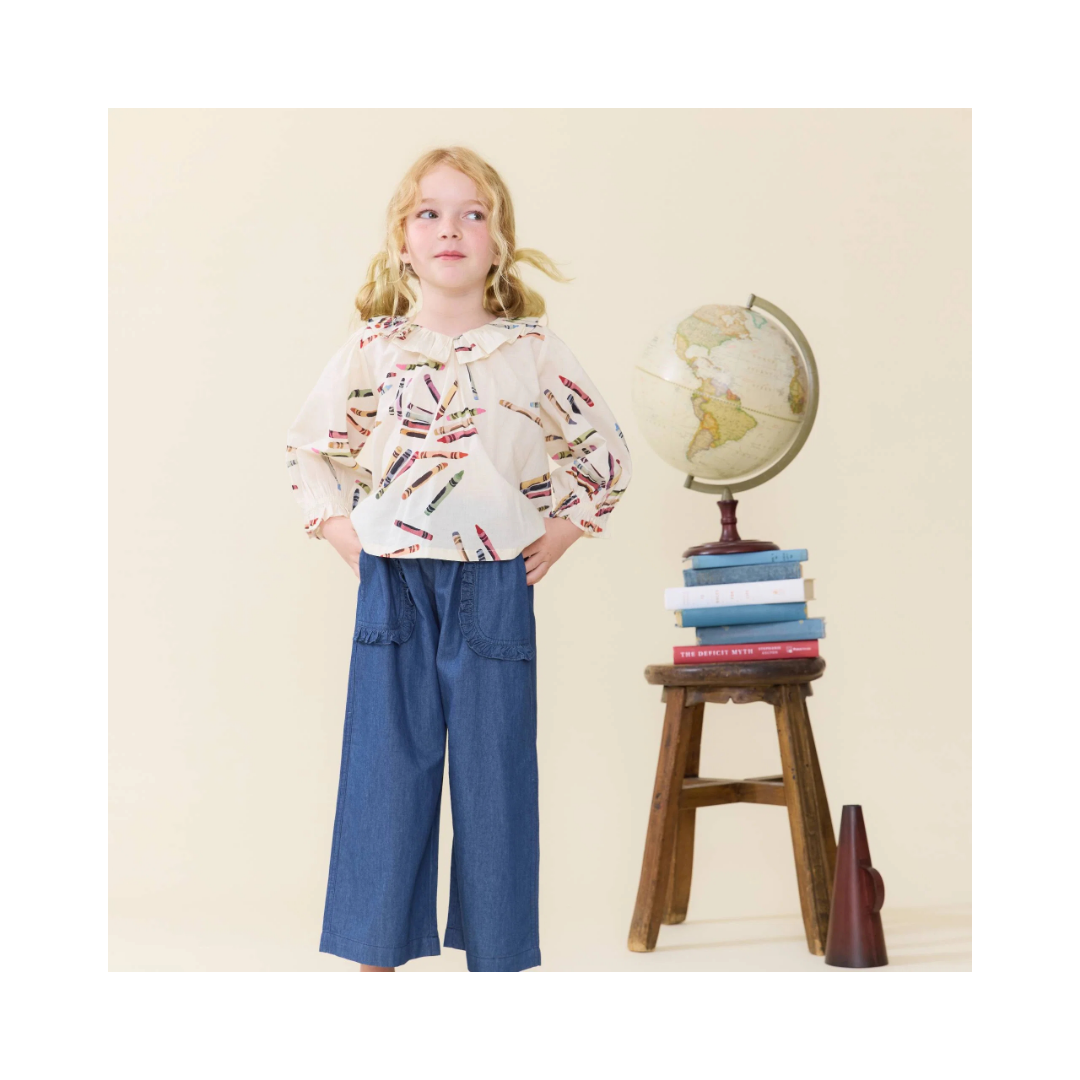Amara Top Tossed Crayon