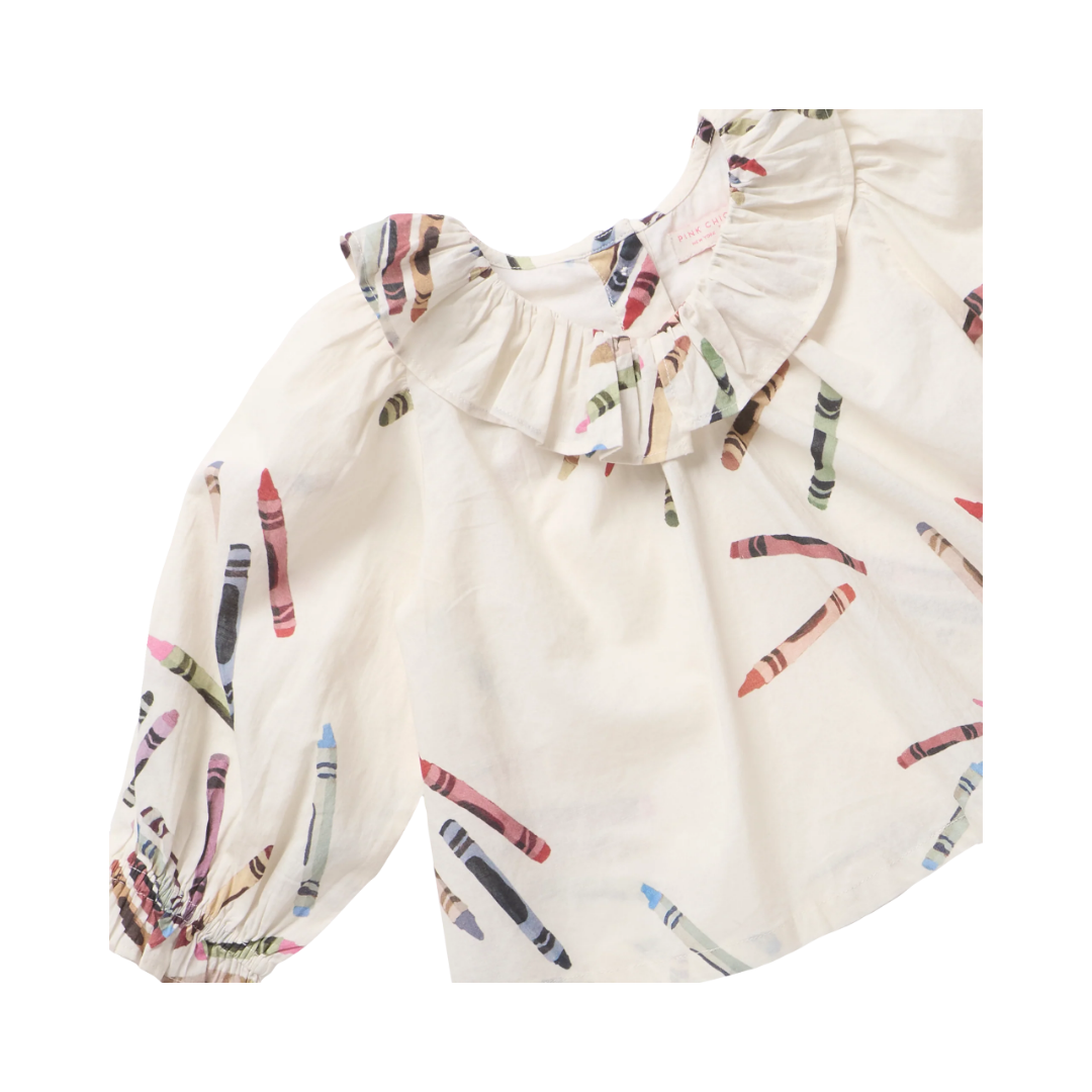 Amara Top Tossed Crayon