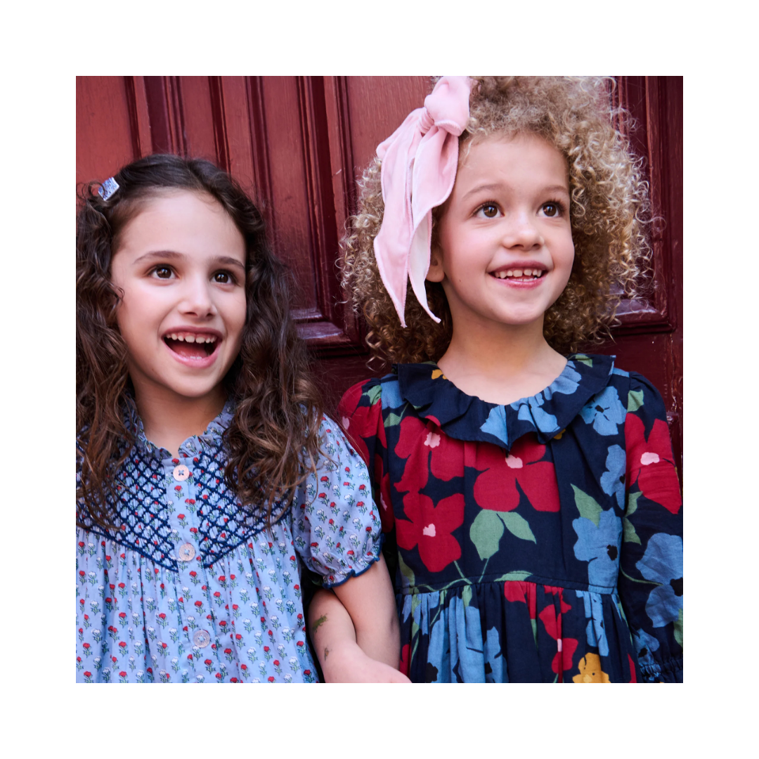 Lucia Blue Carnation Dress