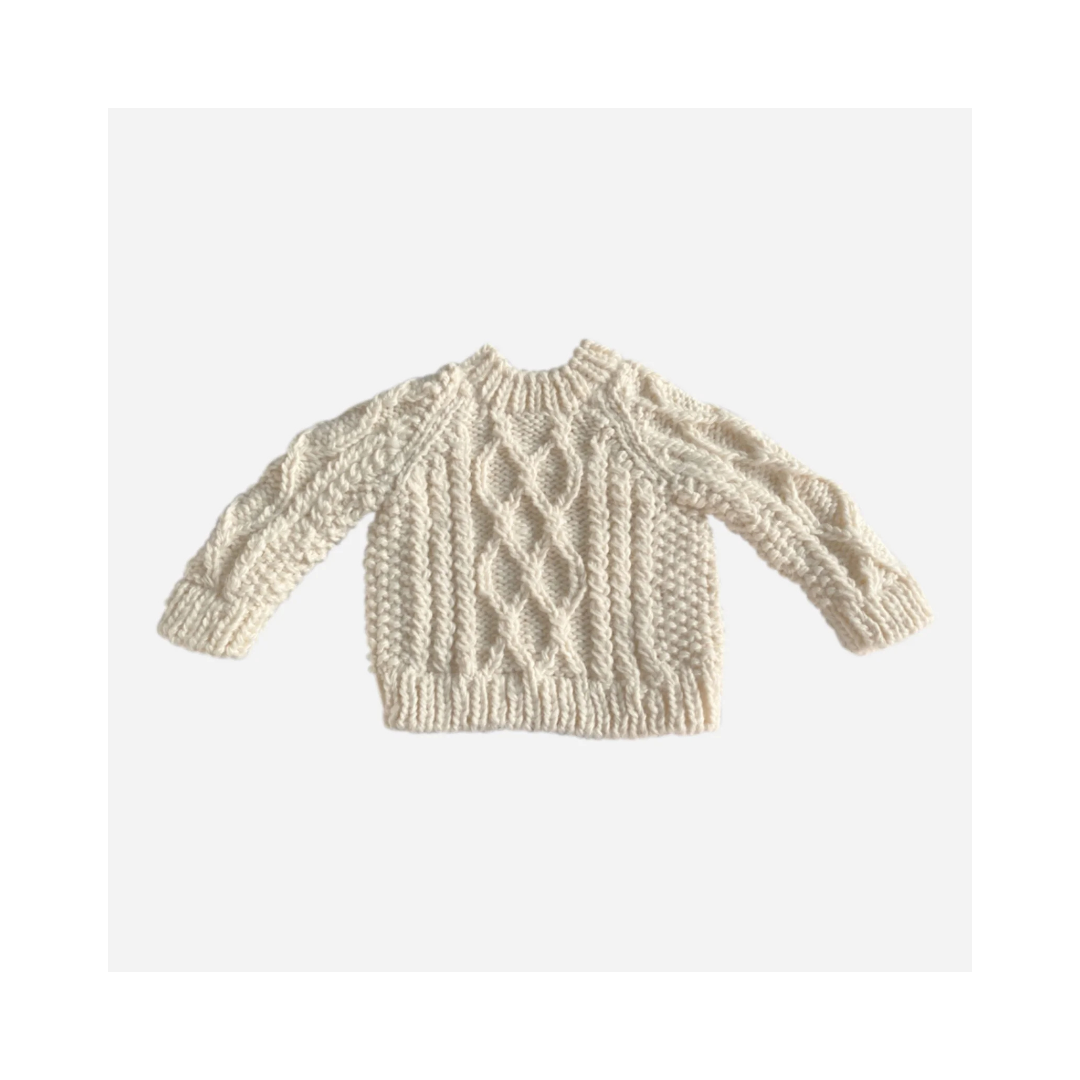 Fisherman Cream Pullover