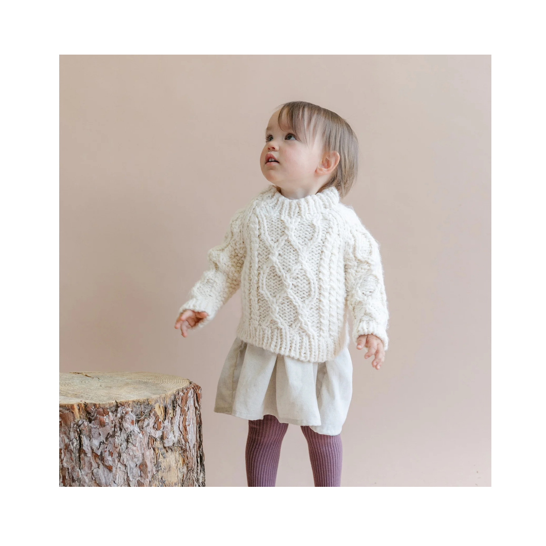 Fisherman Cream Pullover