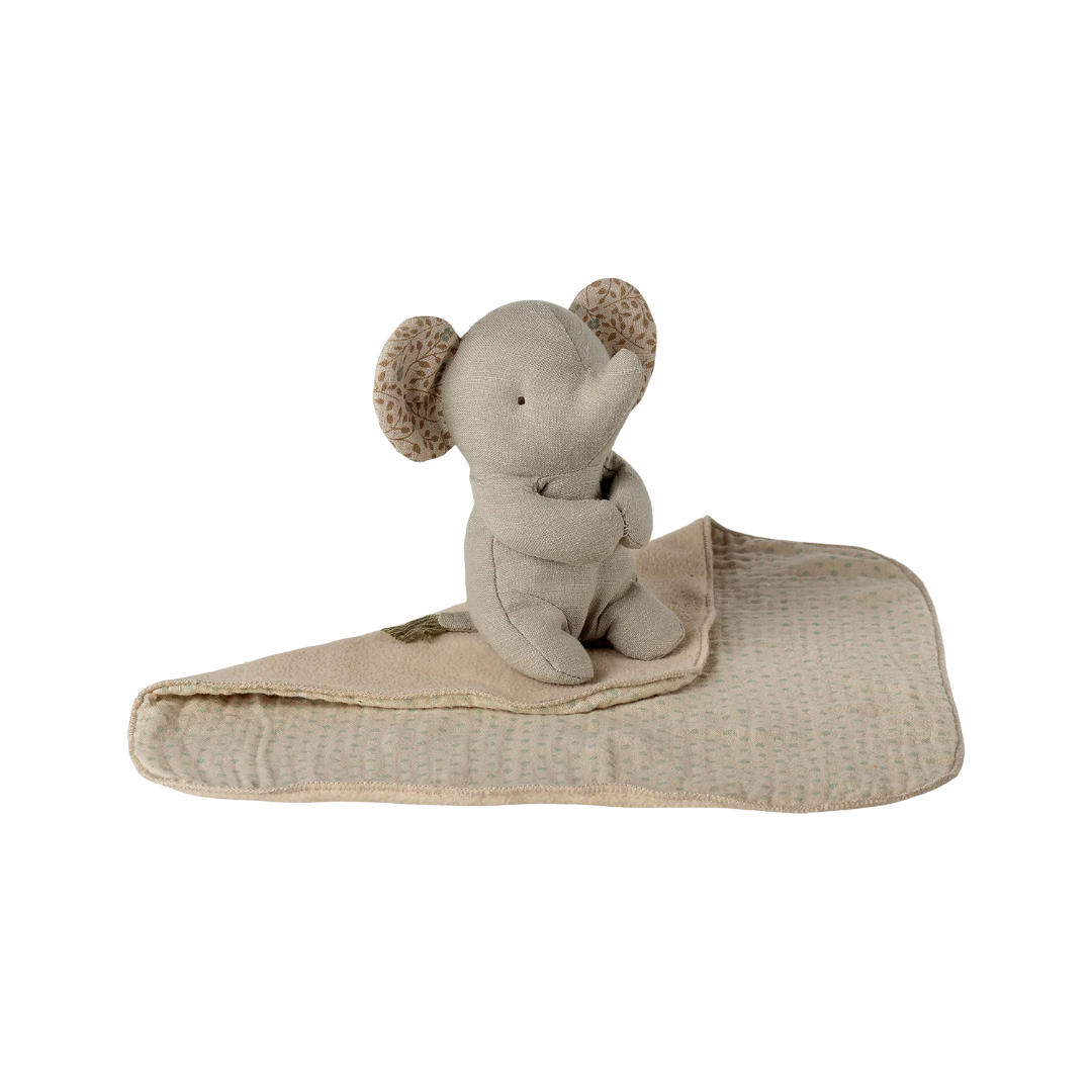 Lullaby friends, Elephant, Mini - Iron grey