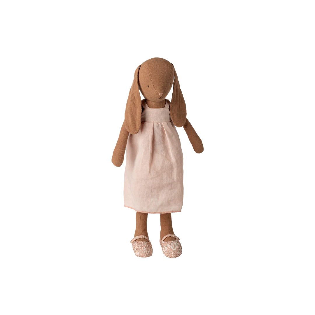 Bunny, Size 3 - Chocolate brown - Dress and shoes