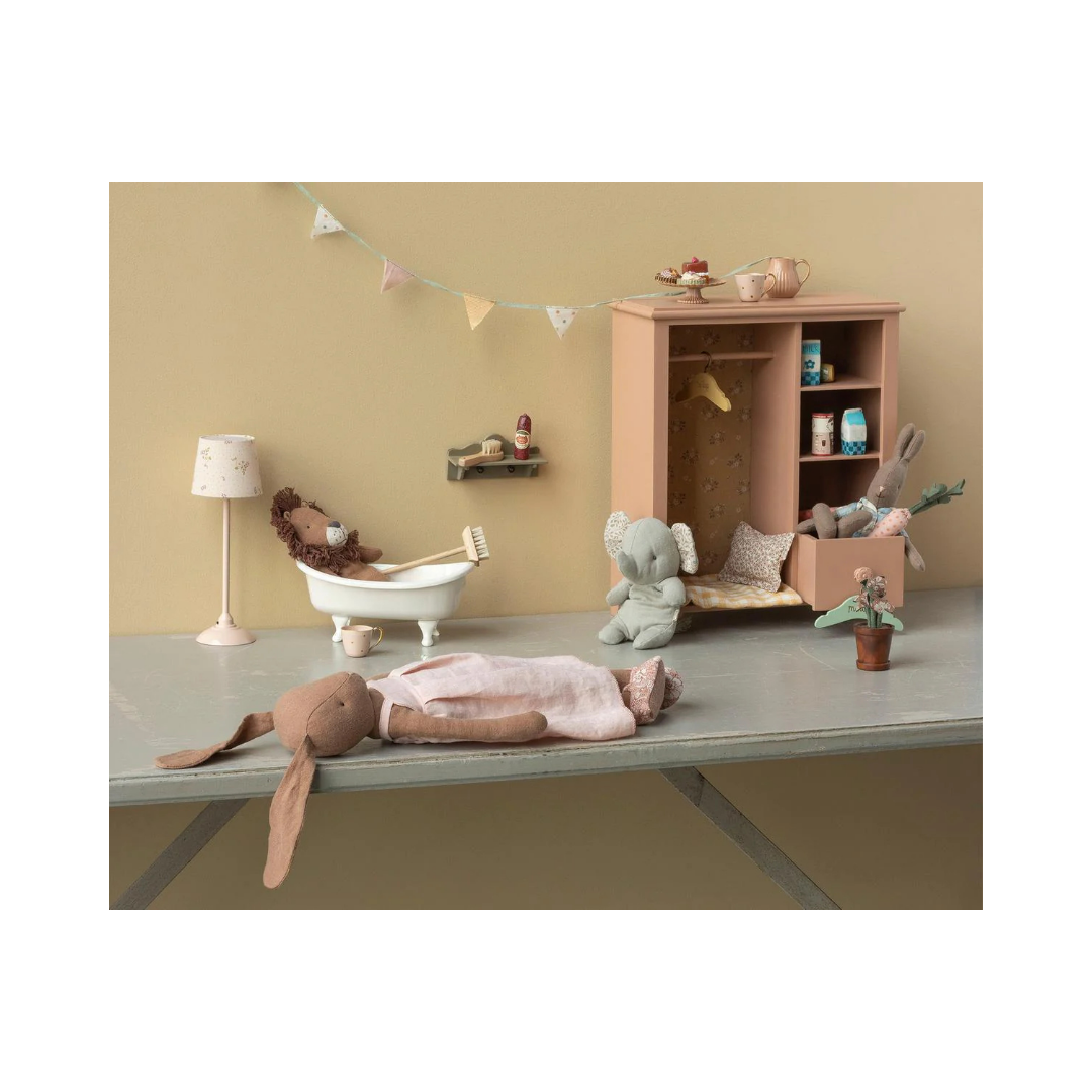Bunny, Size 3 - Chocolate brown - Dress and shoes