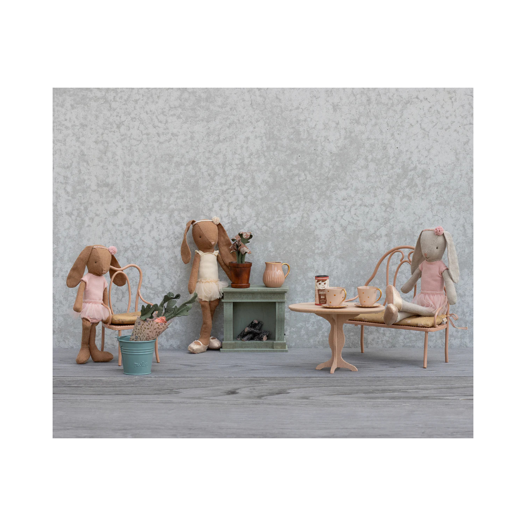 Fireplace, Miniature - Dusty green
