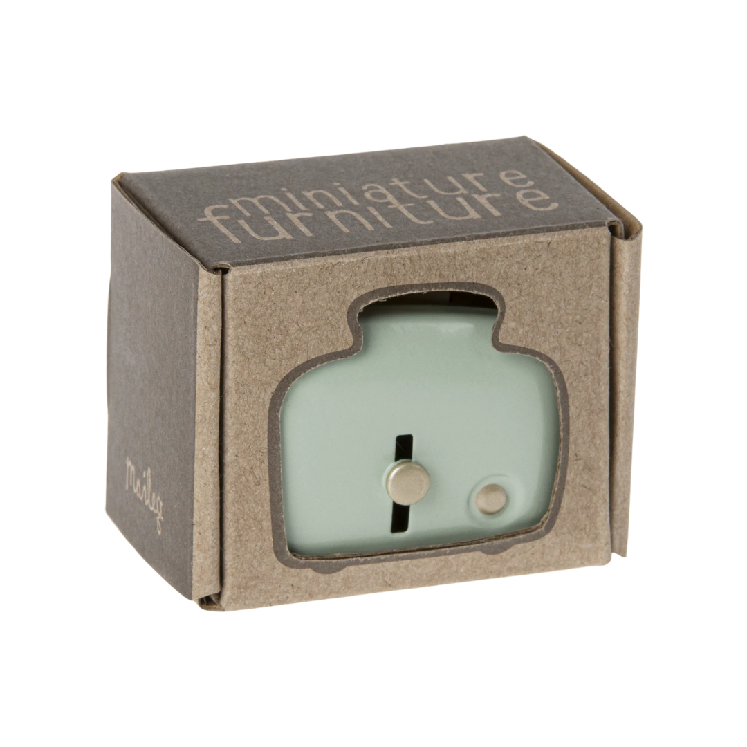 Miniature Toaster & Bread, Mint
