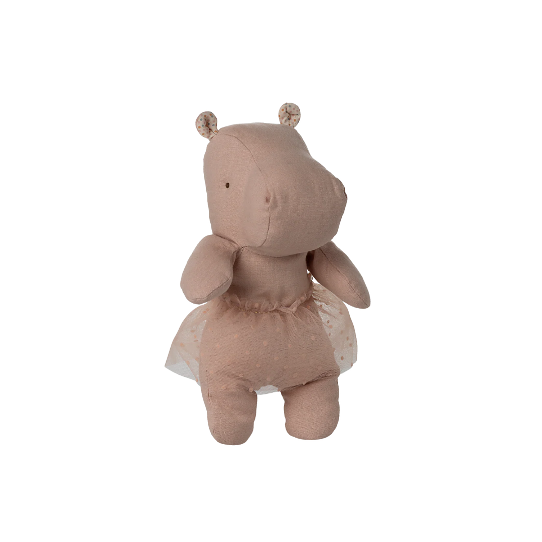 Soft Rose Hippo Safari Friend