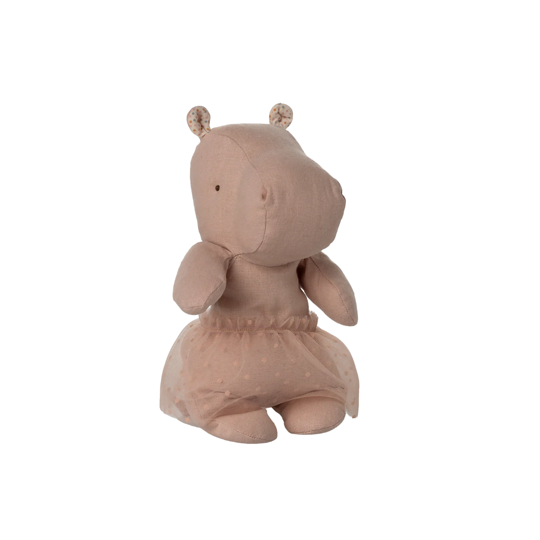 Soft Rose Hippo Safari Friend