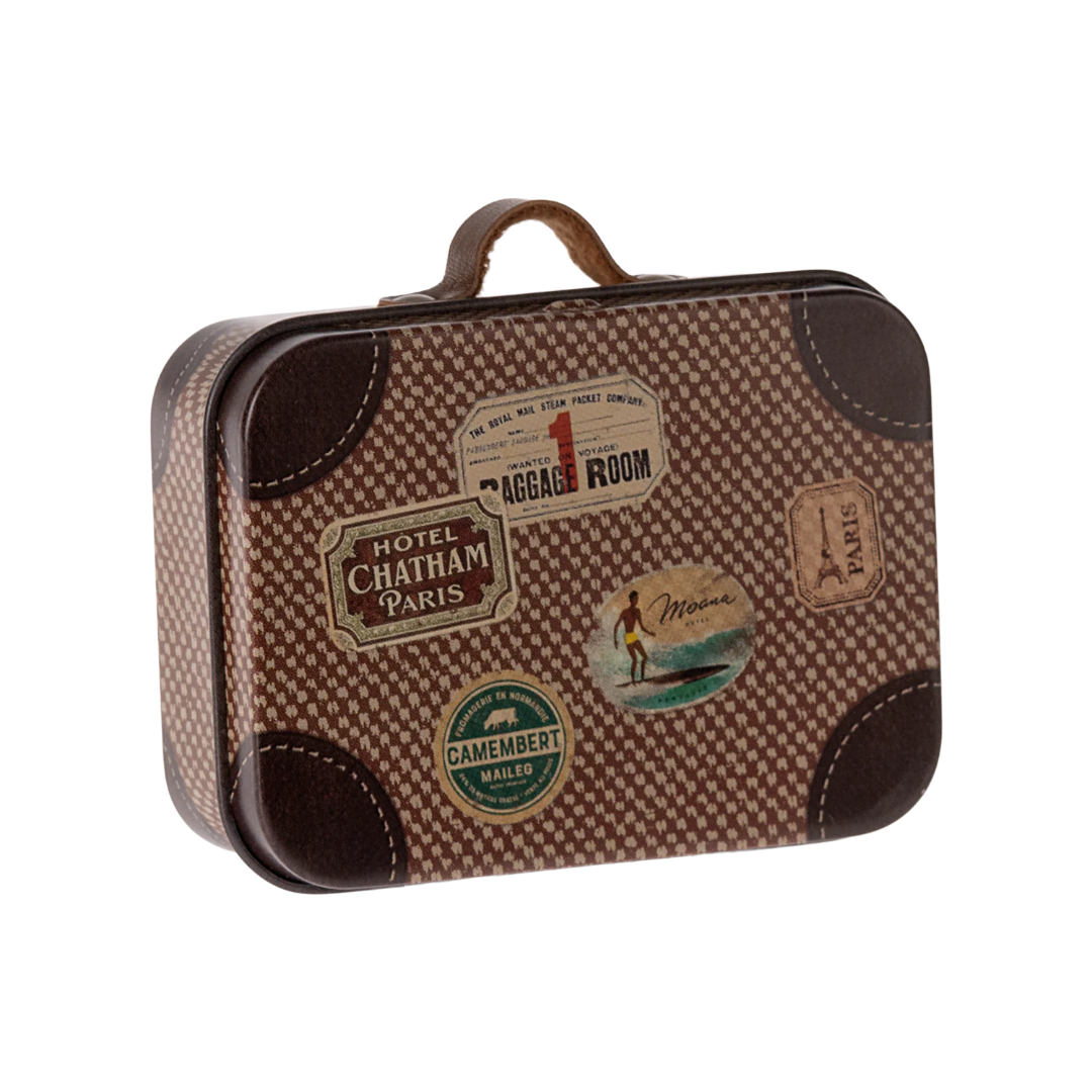 Suitcase, Mouse - Brown