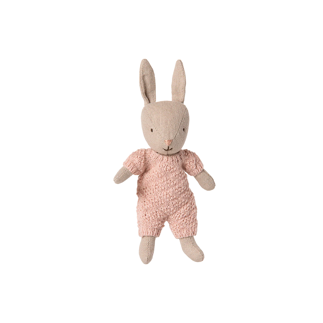 Knitted suit, Micro - Rose