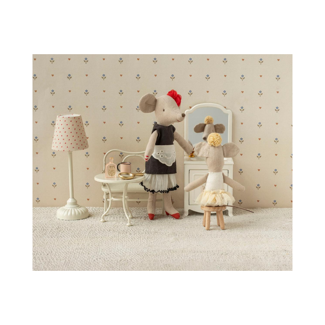 Ballerina mouse Little sister - Off white