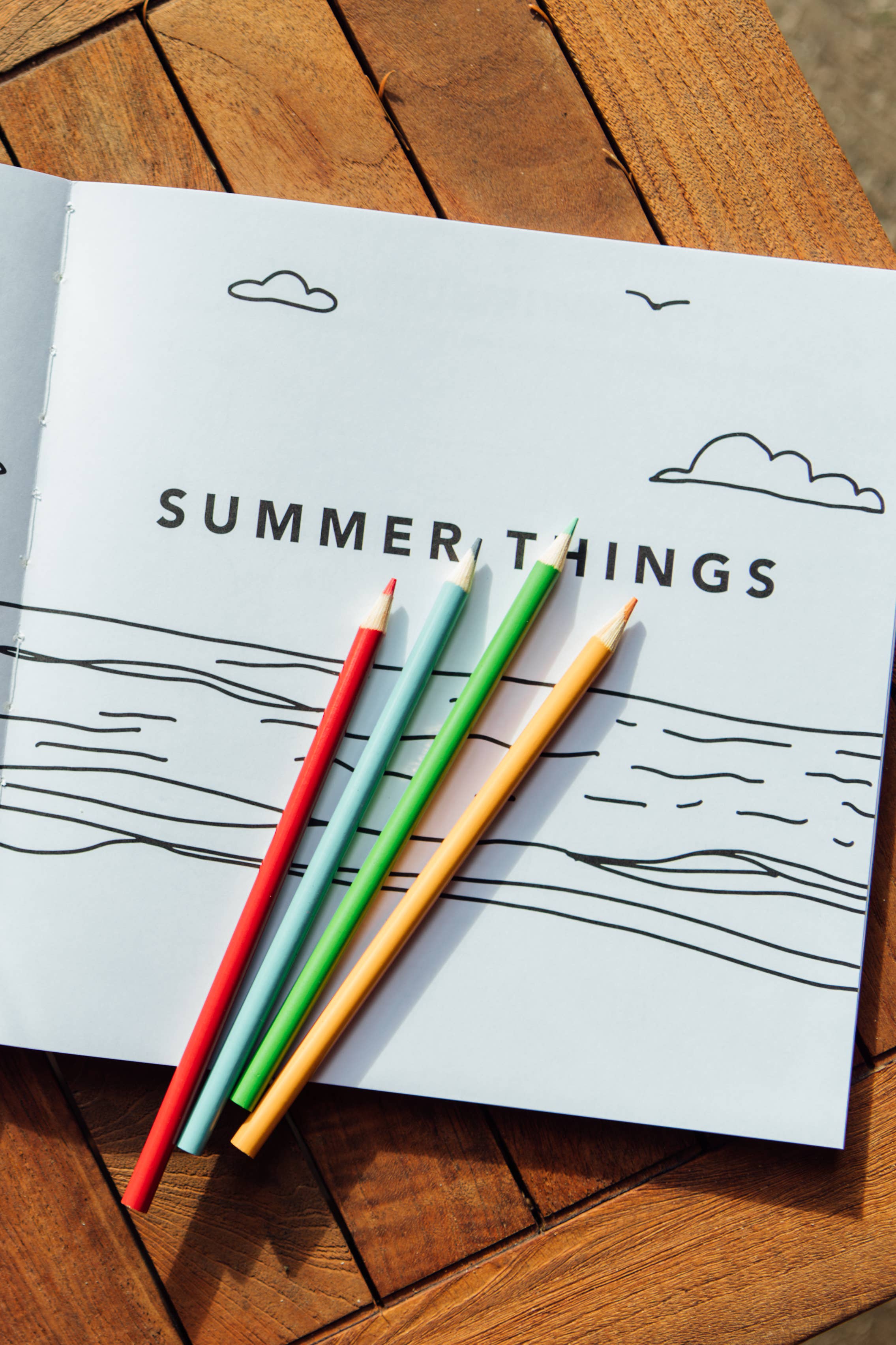 Summer Things: How to Draw Books for Kids (Summer Activity)