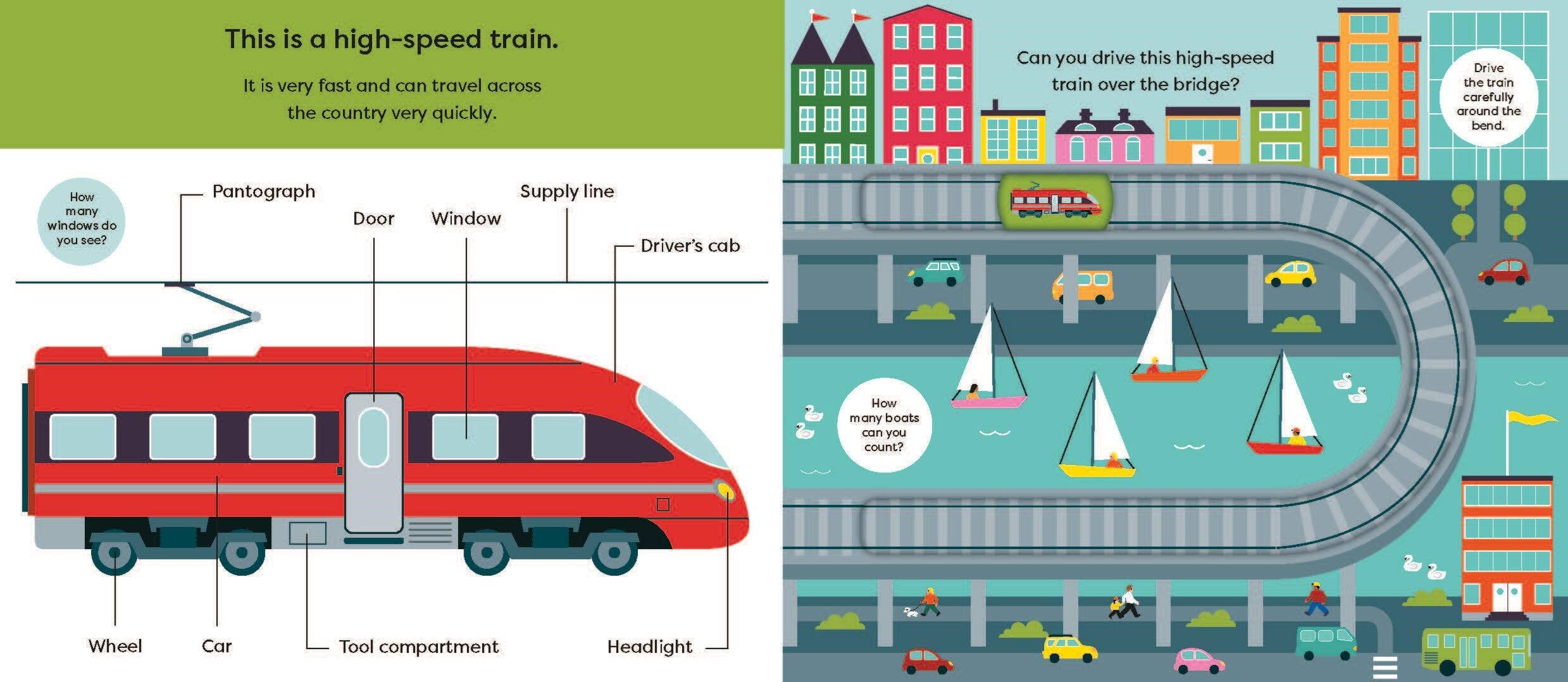 Make Tracks: Trains: Board Book