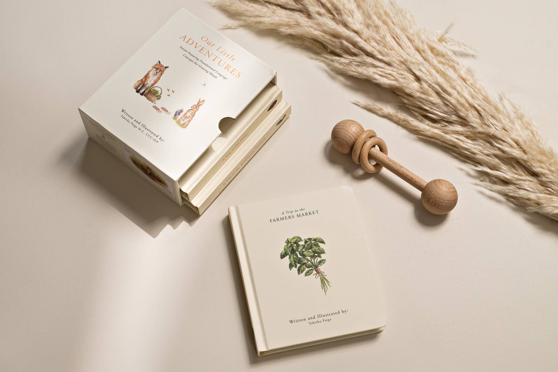 Our Little Adventures Board Book Box Set for Kids