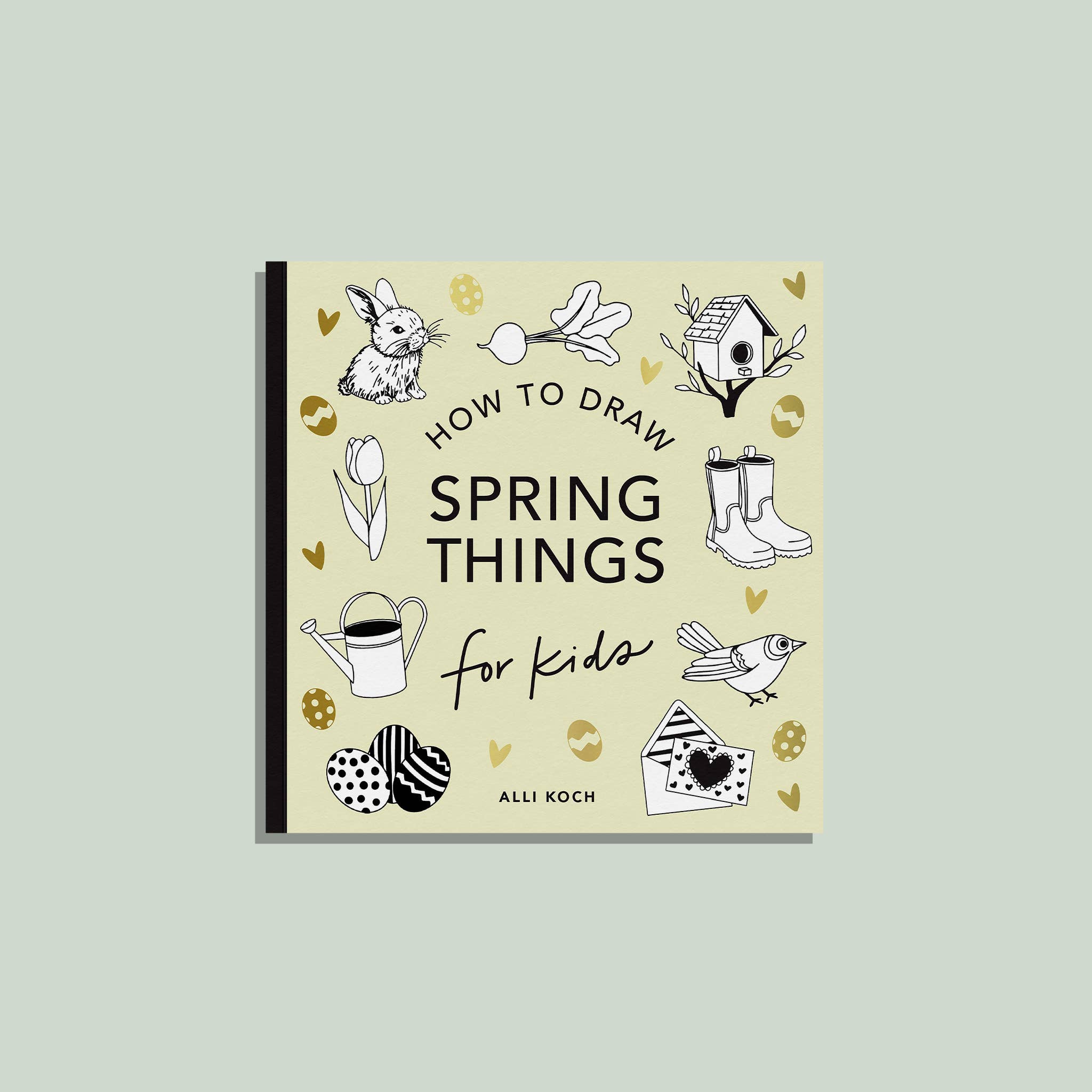 Spring Things: How to Draw Books for Kids (Easter Gifts)