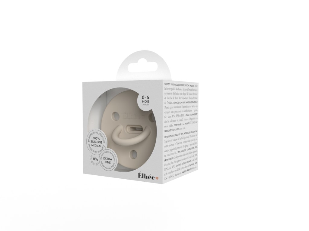 ChooChoo pacifier - The physiological silicone pacifier: Ivy Green / Size 1 (0-6 months)