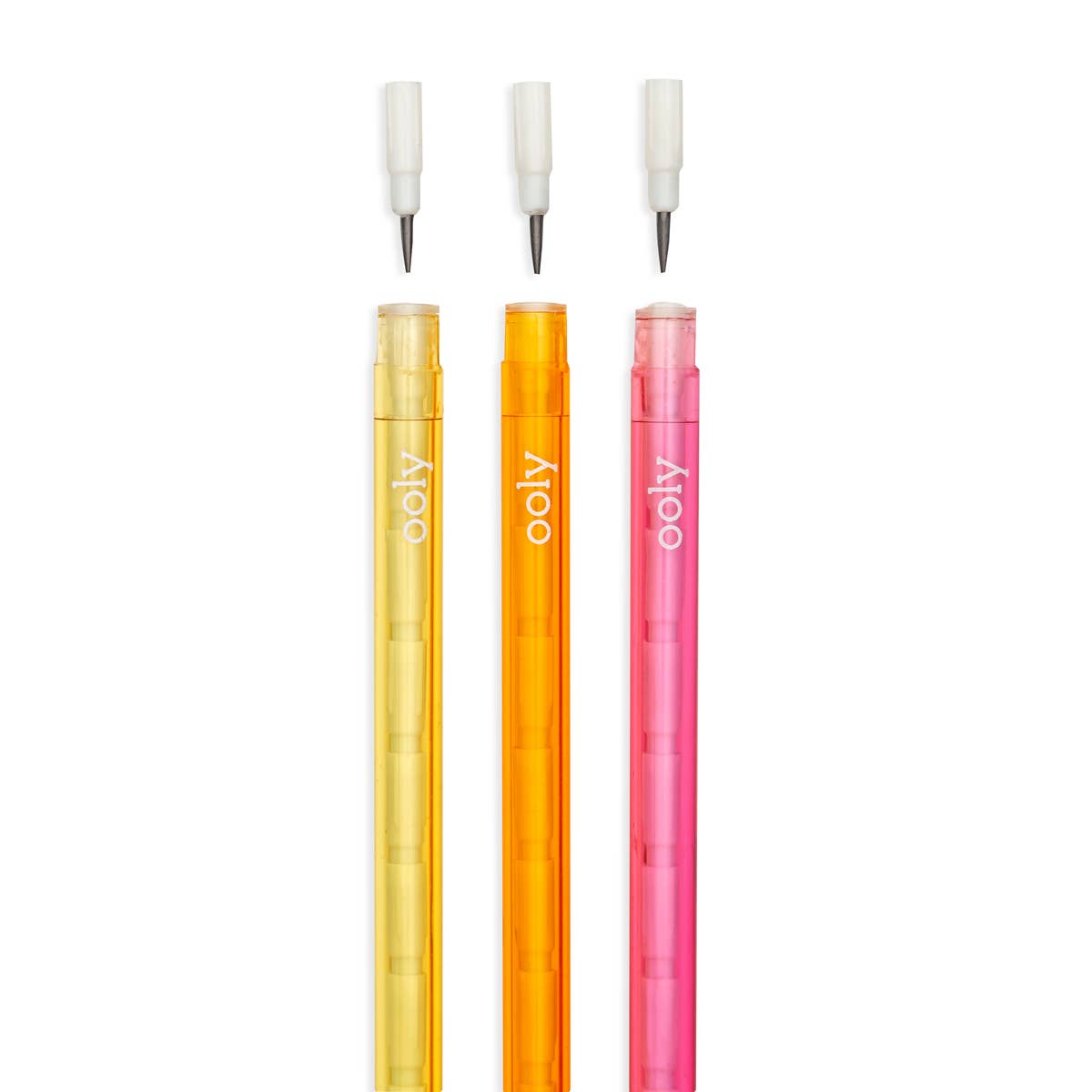 Stay Sharp: Non-Sharpening Graphite Pencils - Rainbow (Set o