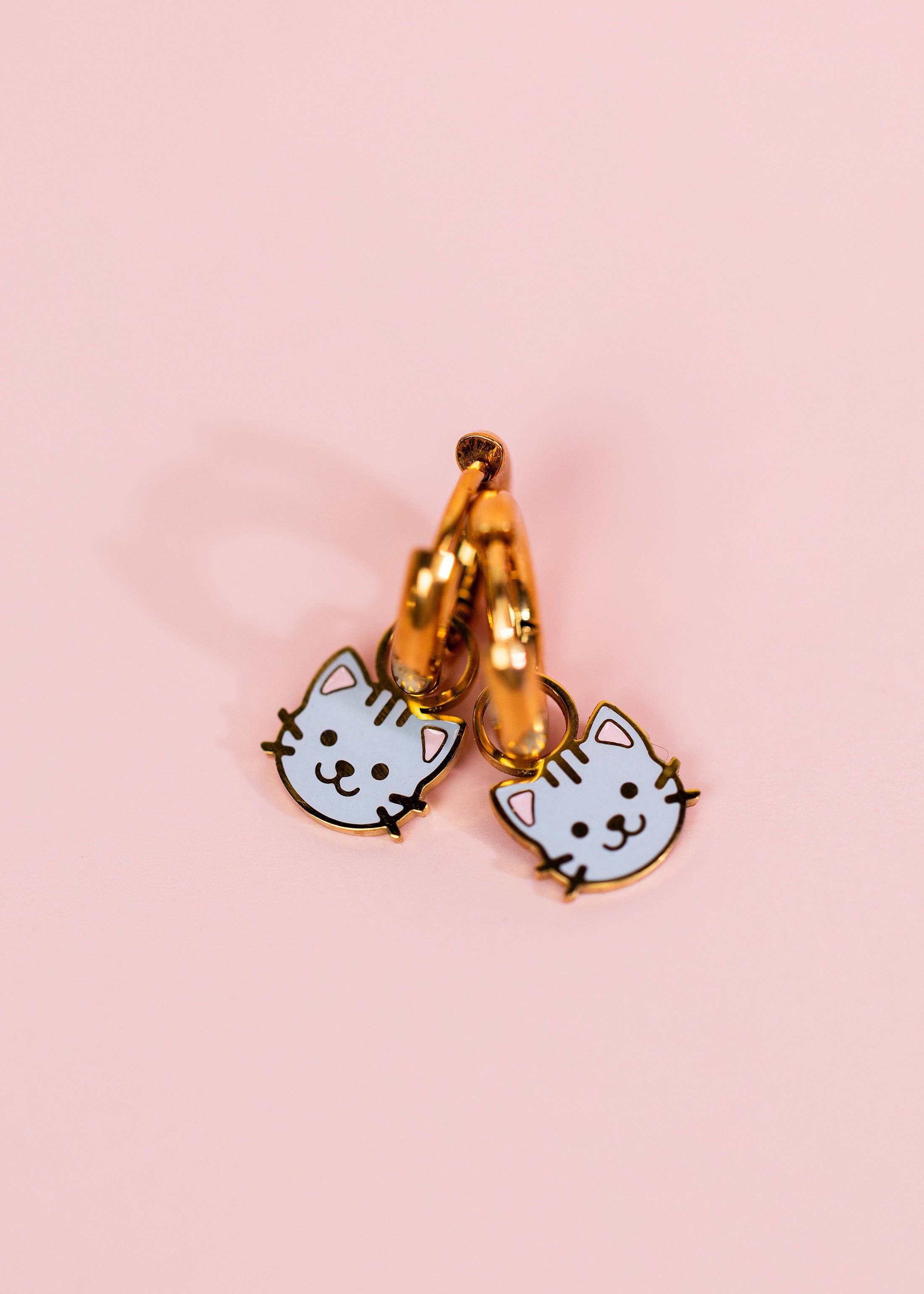Gray Cat Charms
