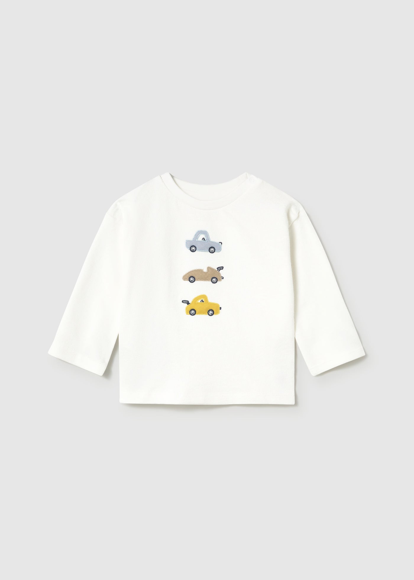 Car Embroidered T-Shirt 2005