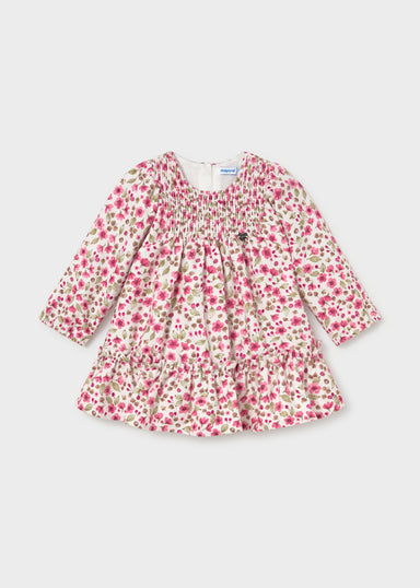 Petalo Printed Velvet Dress 2946