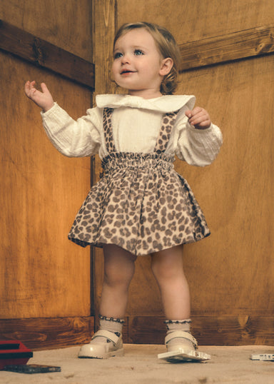 Nuez Skirt and Blouse Set 2950