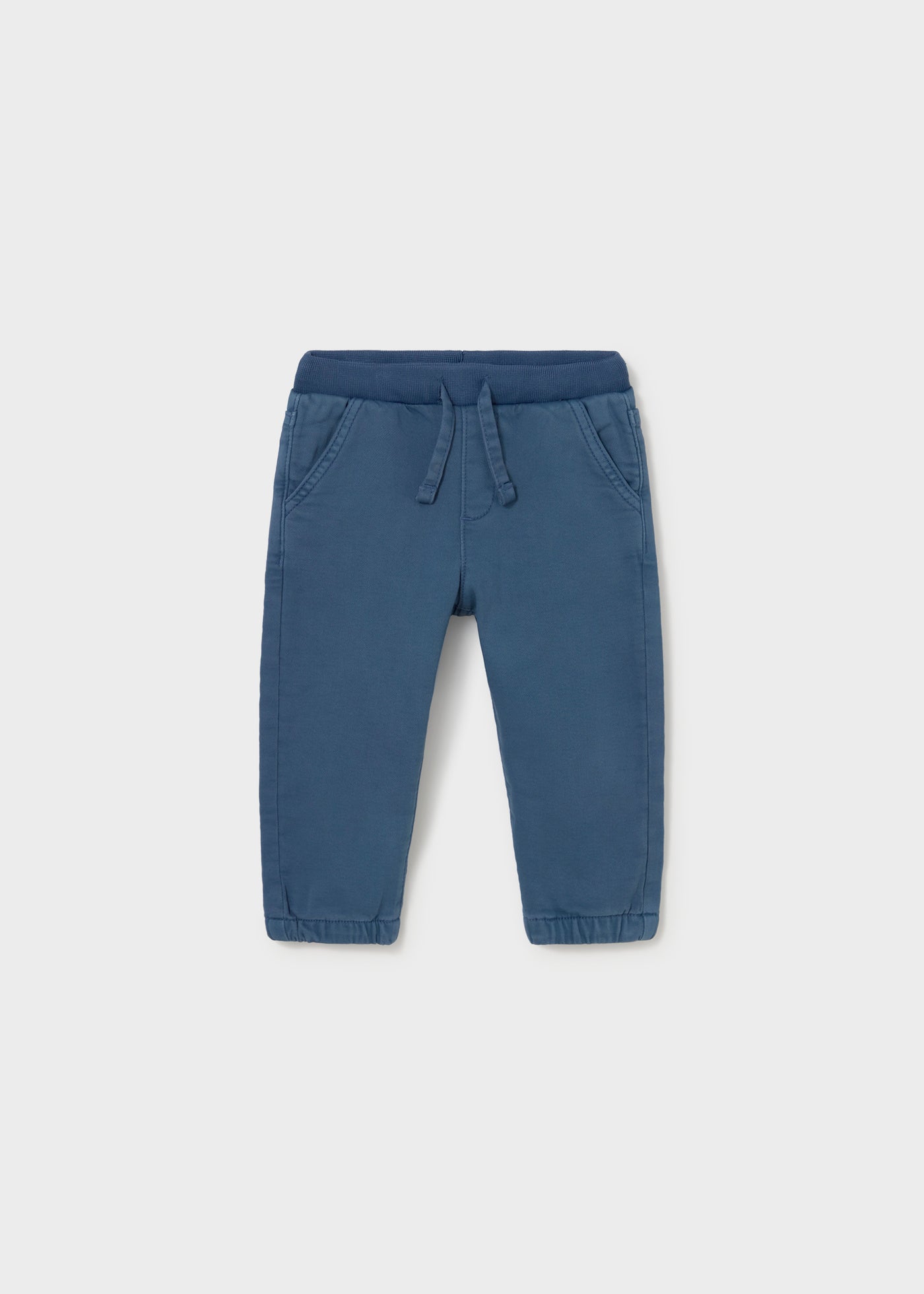Indigo Twill Jogger Pants 2541
