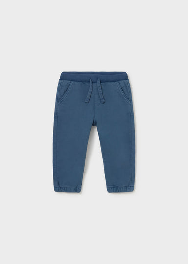 Indigo Twill Jogger Pants 2541