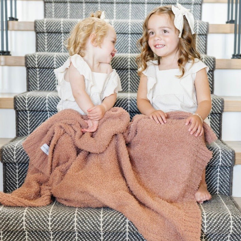 French Rose Bamboni Receiving Blanket — gallery photo 4