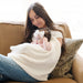Ivory Bamboni Receiving Blanket — gallery photo 2